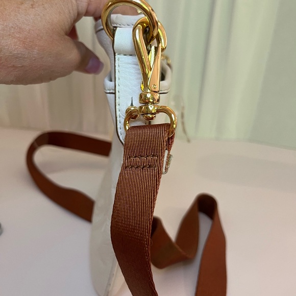 Ralph Lauren White and Tan Men's Messenger Bag - Picture 3 of 12